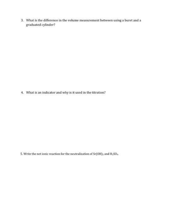 What is the Difference in the Volume Measurement between Using a Buret And a Graduated Cylinder?