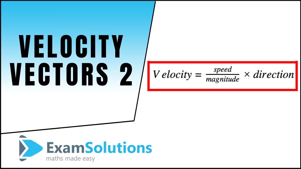 How to Find Speed And Direction of a Vector?