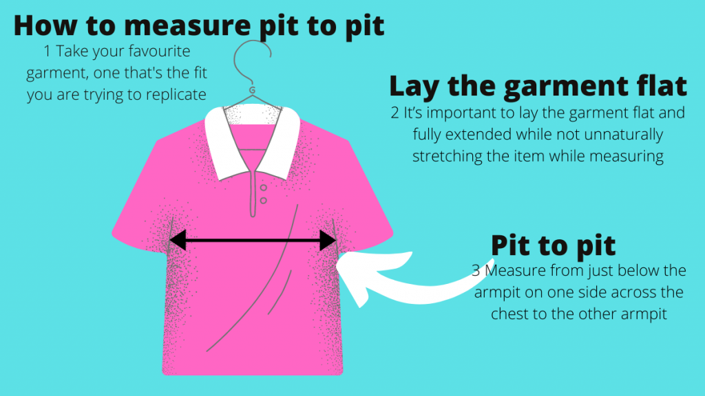 What is Pit to Pit Measurement?