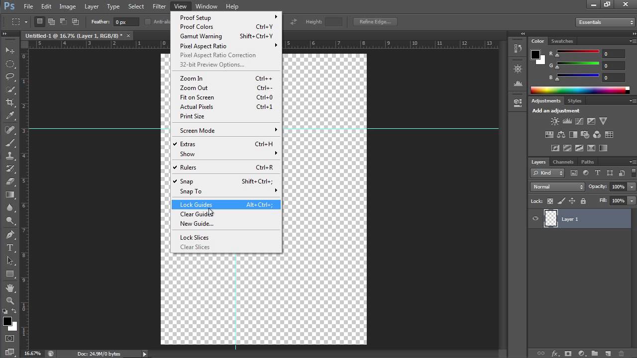 Which are Measurement Options for the Ruler in Photoshop?