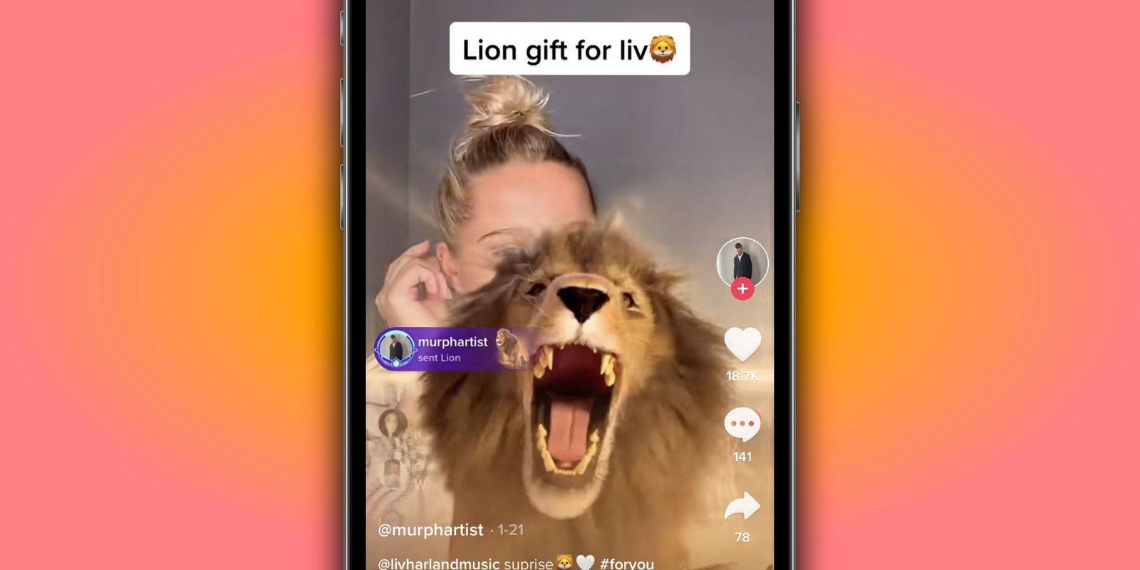 How Much is a Lion on Tiktok?