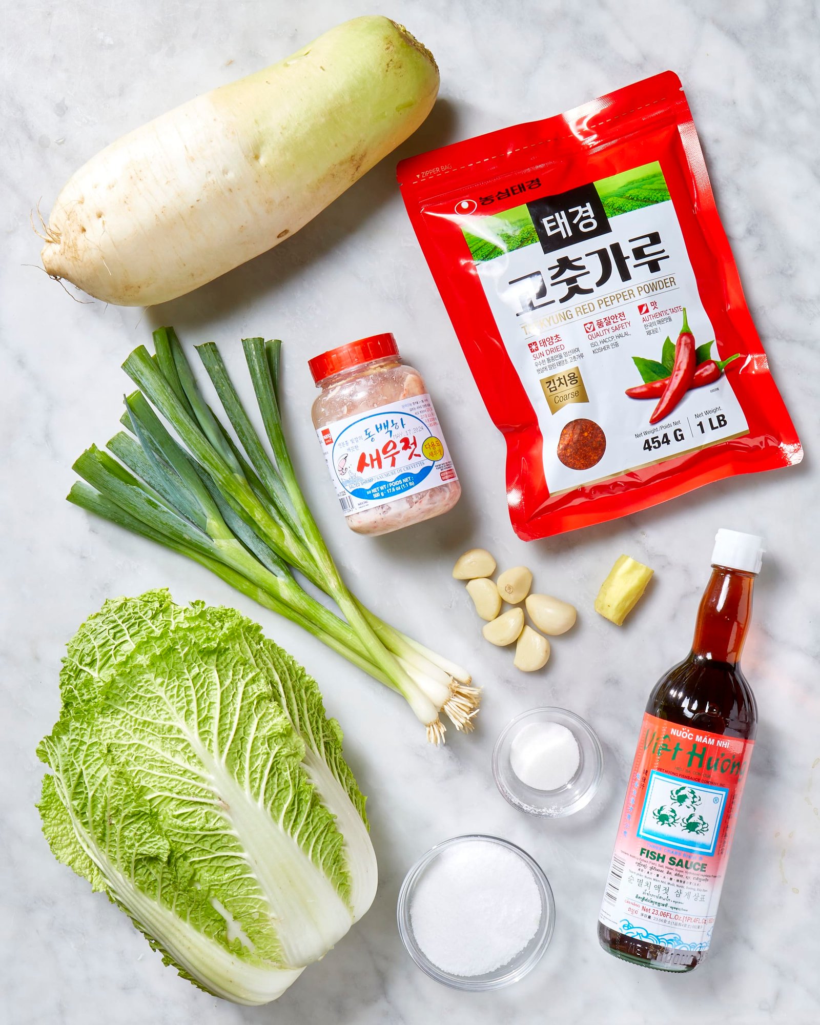 How to Measure Ingredients for Making Kimchi?