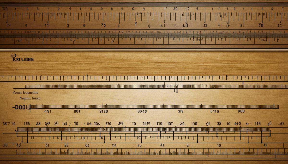 An image showing different rulers representing various units of measurement.