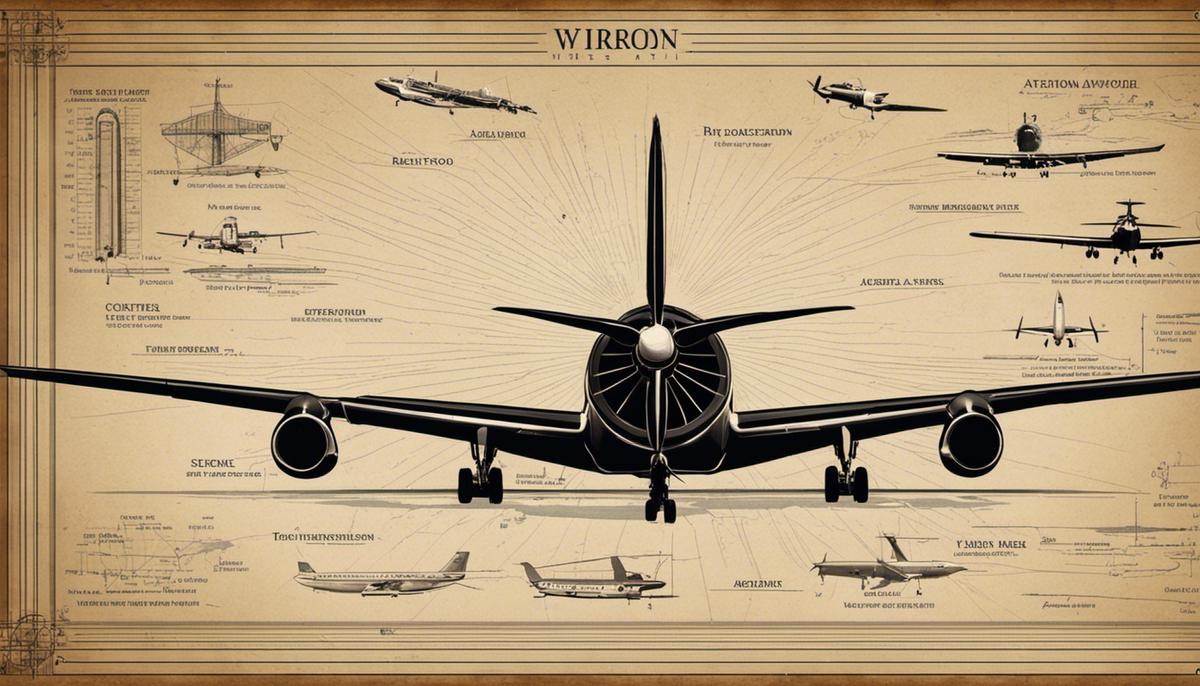 An image depicting different measurement units in aviation including feet, meters, nautical miles, and knots