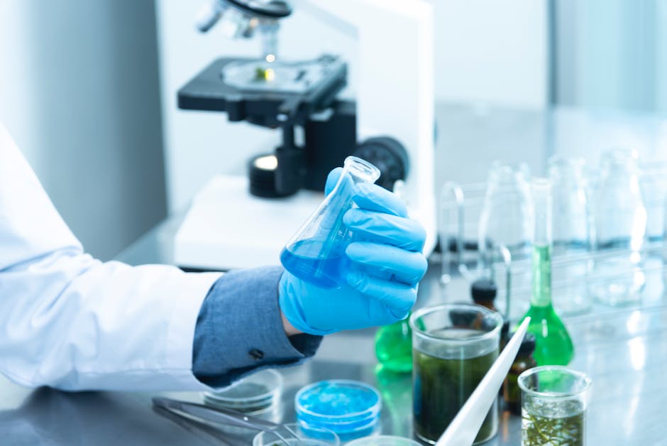 Image of a laboratory scientist making precise measurements with scientific equipment.